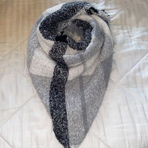 Plaid Blanket Scarf